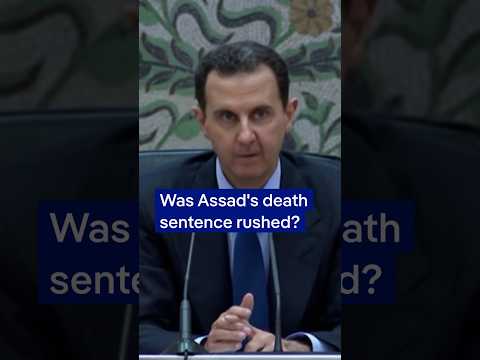 Was Assad’s death sentence rushed? DW News