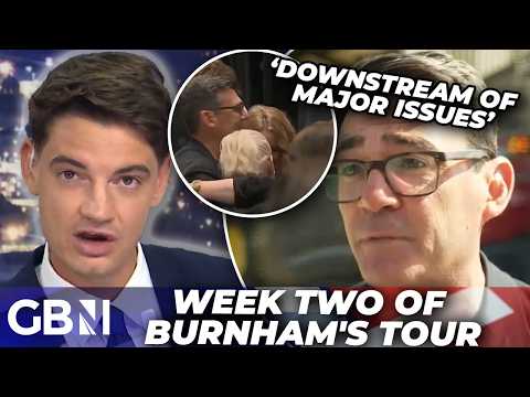 ‘Window-dressing issues’ | Andy Burnham CRITICISED for avoiding the BIG issues on summer tour