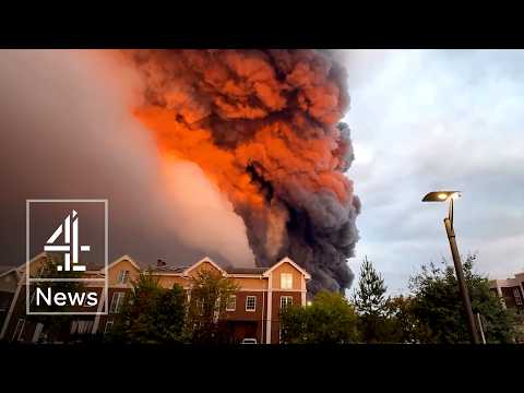 Ukraine’s largest attack of the year on Russia