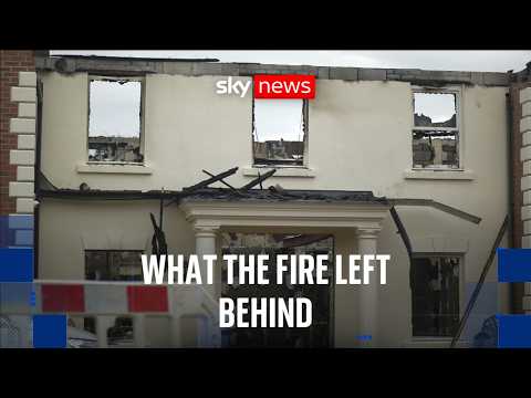 Stourbridge residents return to fire-ravaged homes after properties were destroyed