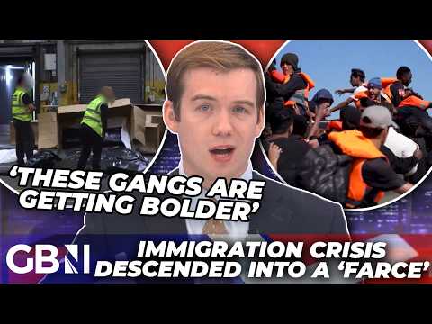 ‘Rubber dinghies SHIPPED into Britain!’ | Charlie Peters SLAMS illegal migration crisis as ‘farce’