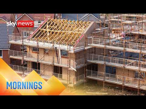 New planning changes come into effect today as govt tries to turbocharge housebuilding | Mornings