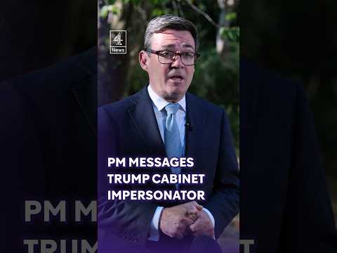 Burnham exchanges messages with impersonator of Trump’s chief of staff