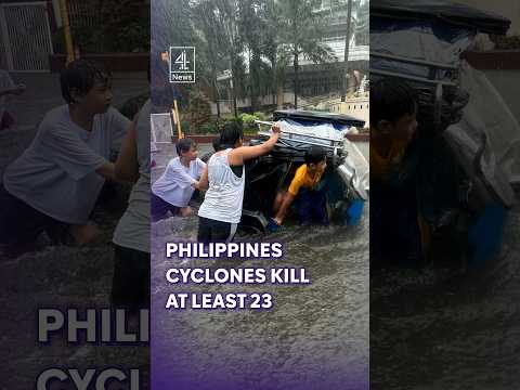 Philippines Cyclones: at least 23 killed after torrential rain