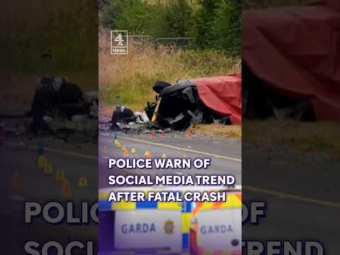 Police warn of dangerous driving for ‘social media likes’ after Irish teens killed in motorway crash