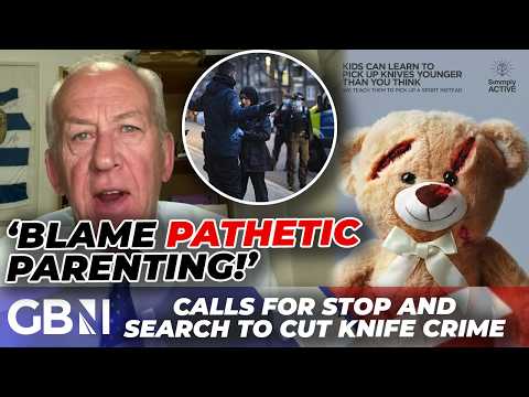 Peter Bleksley DEMANDS police use stop and search to cut knife crime amid child safety warnings