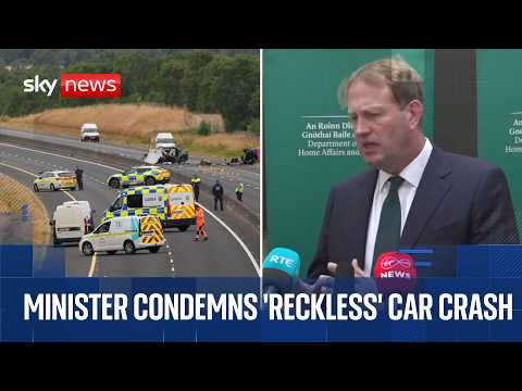 Minister condemns ‘reckless’ car crash that killed teens in County Kildare