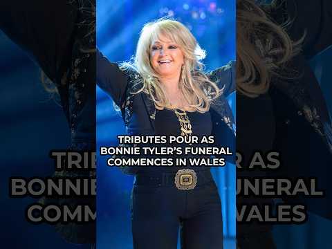 Tributes pour as Bonnie Tyler’s funeral takes place in Swansea