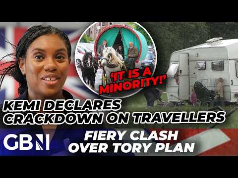 FIERY clash as Tories announce CRACKDOWN on TRAVELLER communities – ‘It is a minority!’