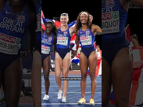 ‘A glass of champagne and a KFC’: How Amy Hunt celebrated four golds at European Championships