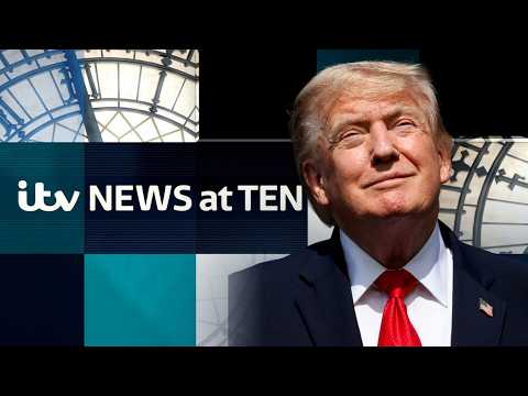 Trump threatens to bomb Middle East ally – ITV News at Ten LIVE