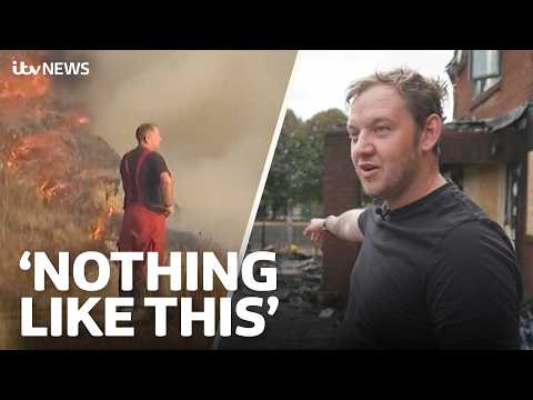 UK wildfires: Shocking footage of Stourbridge aftermath – as army battles blazes in Wales