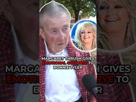 Margaret Thrush MBE gives EMOTIONAL GOODBYE to Bonnie Tyler