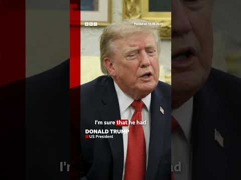 Donald Trump says Burnham had ‘miscommunication’ with Wiles impersonator. #Politics #BBCNews