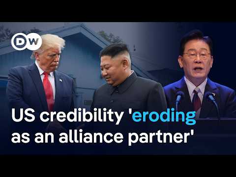Trump says joint military drills with Seoul send a “hostile” signal to North Korea | DW News