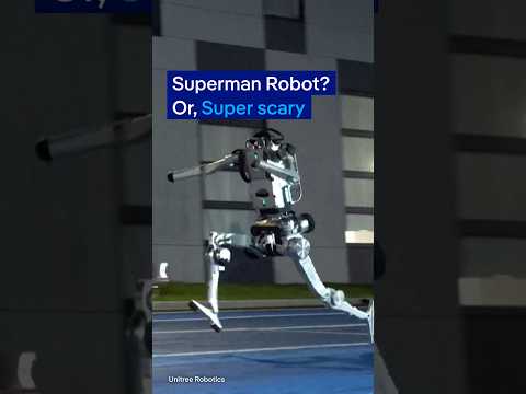 China’s Unitree unveils new ‘Superman’ robot | DW News