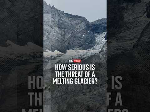 How serious is the threat of a melting glacier?