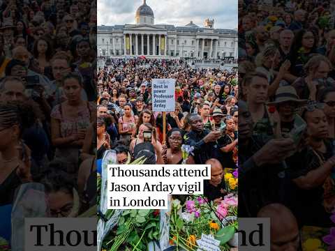 Thousands attend Jason Arday vigil in London