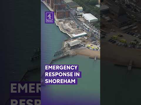 Four people in difficulty in water near Shoreham, major response underway