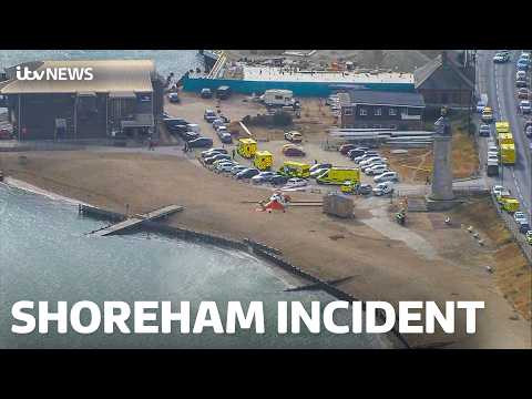 Watch in full: Police confirm three family members dead after incident off Sussex coast