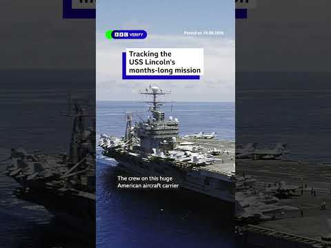 Tracking USS Abraham Lincoln’s months-long mission as concerns about conditions grow. #BBCNews