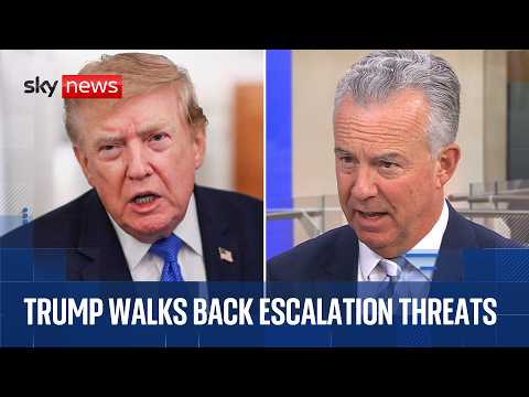 Trump says Iran talks will begin after strikes called off | Sean Bell analysis