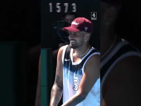 Tennis Star Nick Kyrgios tests positive for cocaine and is provisionally suspended