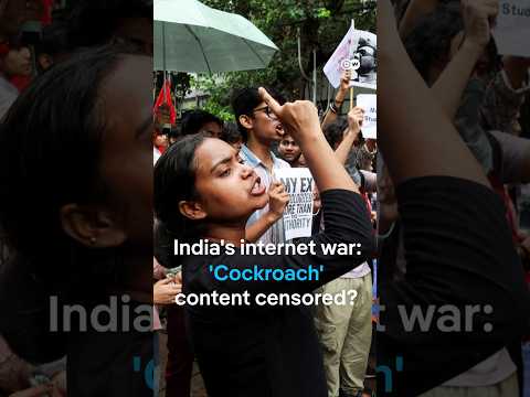 India’s government accused of suppressing ‘Cockroach’ content | DW News