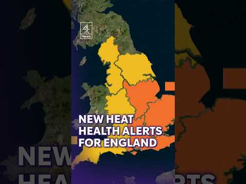Most of England under heat health alerts as temperatures hit 35C