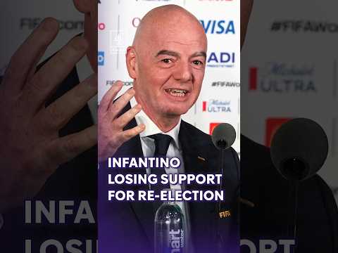 Wales and English FA drop support for Infantino re-election
