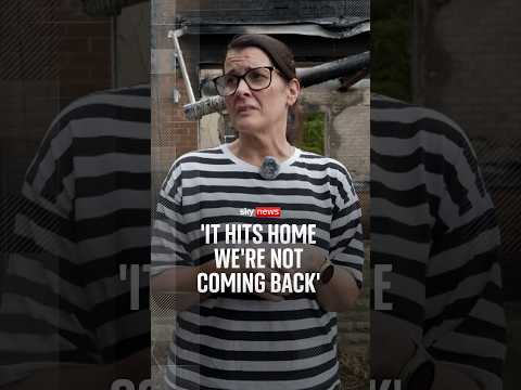 ‘It hits home we’re not coming back’
