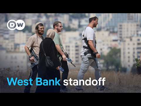 Jewish settlers besiege Palestinian homes | DW News