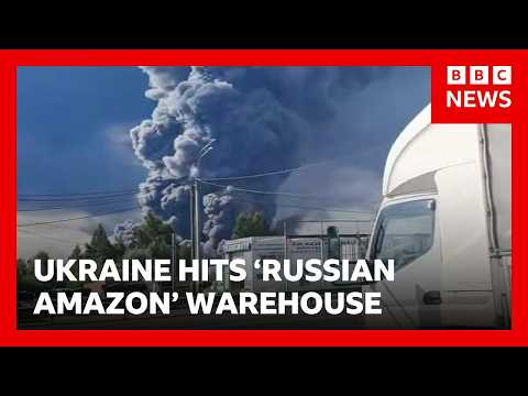 Wildberries: Ukraine hits ‘Russian Amazon’ warehouse in latest infrastructure strike | BBC News