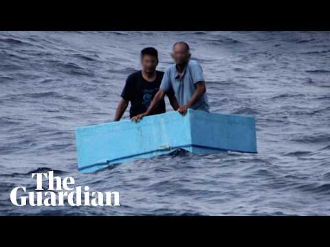 Fishermen rescued at sea after five days adrift in a cooler