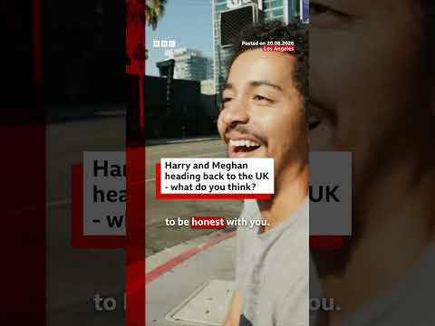 Harry and Meghan heading back to the UK – what do you think? #UKRoyals #BBCNews