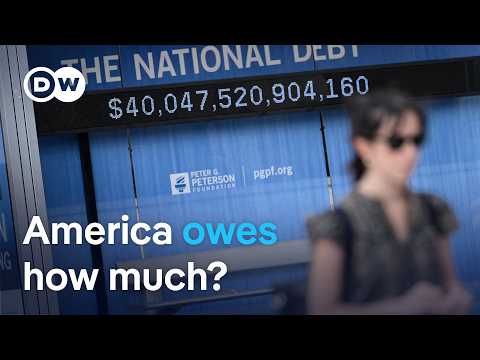 Can the US afford its $40 trillion debt? | DW News