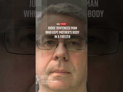 Man who kept his mother’s body in freezer for nearly three years jailed
