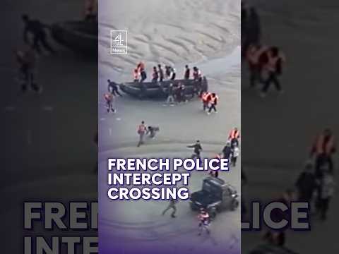 French police intercept crossing