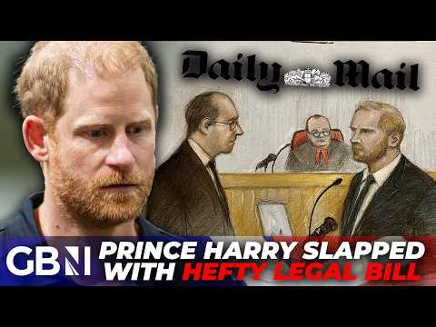 Prince Harry and six others slapped with ‘UNPRECIDENTED’ legal bill over failed Daily Mail lawsuit