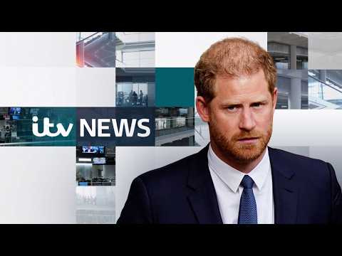 Prince Harry and others to pay Daily Mail publisher £9.5m – Watch Friday’s ITV Evening News