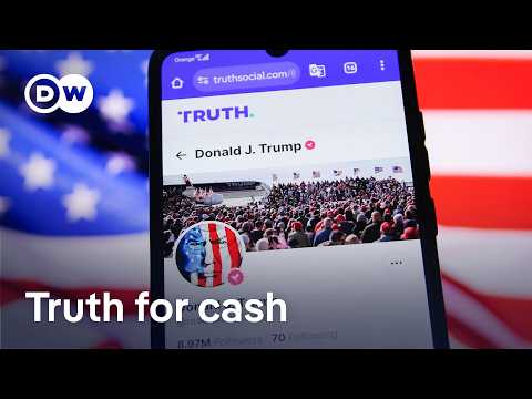 Trump’s Truth Social selling early access to posts ‘that move the market’ | DW News