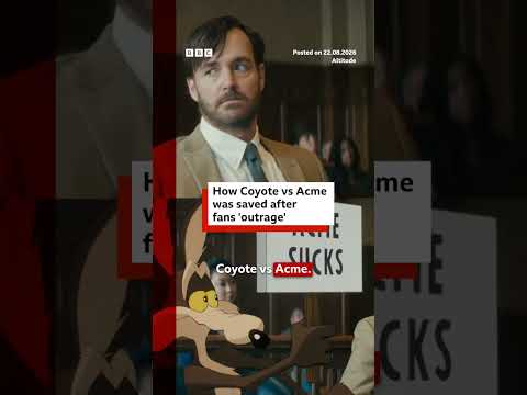 How Coyote vs Acme film was saved after ‘fan outrage’. #BBCNews