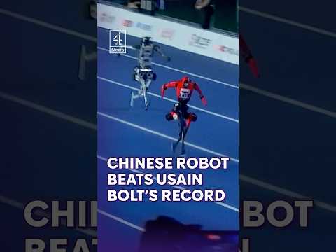 Chinese robot beats Usain Bolt’s 100m world record