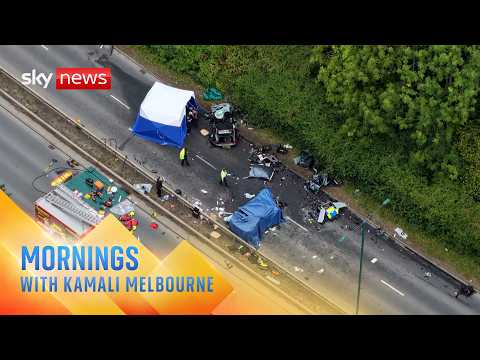 Two police officers among seven killed in A66 crash | Mornings