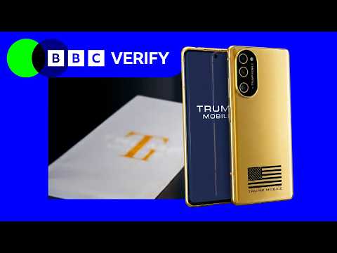 Trump Mobile promoted a ‘Made in the USA’ phone – but the details kept changing | BBC News