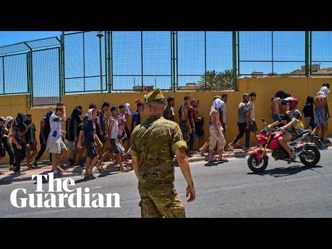 Migrants in Spain’s Ceuta enclave escorted back to Morocco