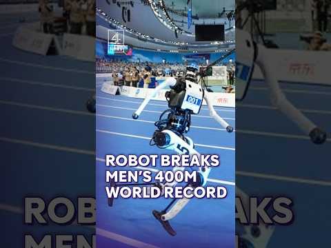 Chinese robot breaks men’s 400m world record