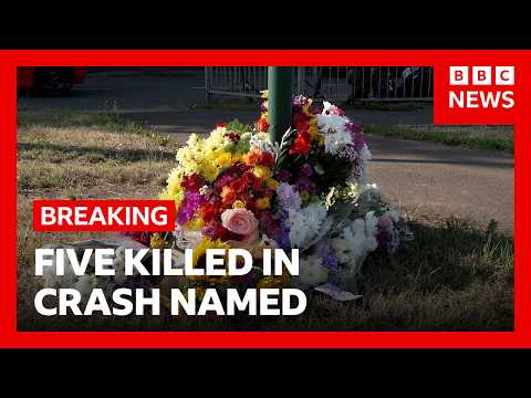 Police name five young people killed in wrong-way collision near Middlesbrough | BBC News