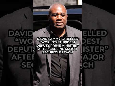 David Lammy labelled “STUPID” after causing MAJOR security breach for Andy Burnham