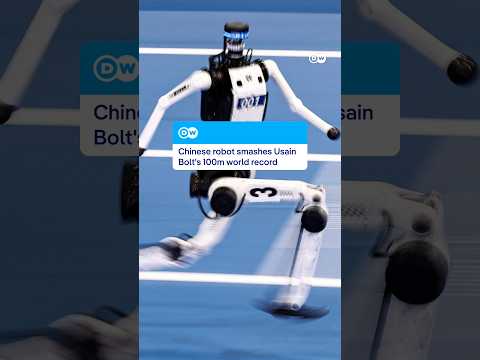 Chinese robot smashes Usain Bolt’s 100m world record | DW News